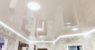 Натяжной ПВХ потолок Отрадный, цена от 2081 руб.